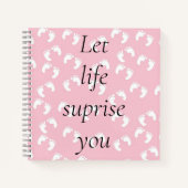 Laat het leven je opvoeden notitieboek (Voorkant)