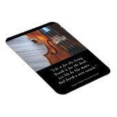 Laat het leven zijn als muziek Langston Hughes Magneet (Rechterzijde)