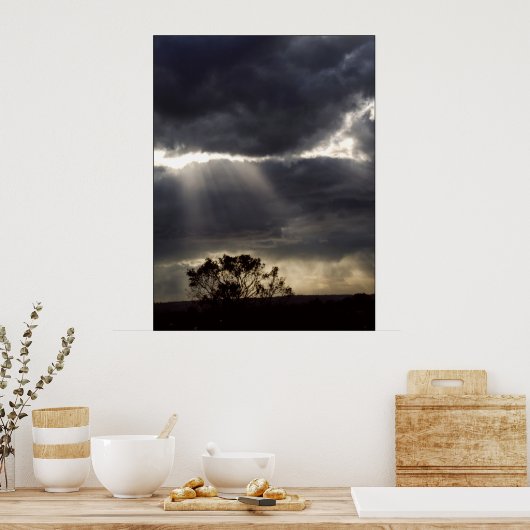 Laat het licht schijnen... Poster (Keuken)