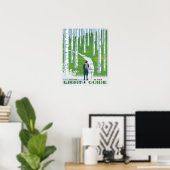 Laat het licht uw gids zijn poster (Thuiskantoor)