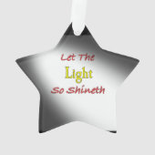 LAAT HET LICHT ZODANIG SCHUIFSTER Ornament LATEN. (achterkant)