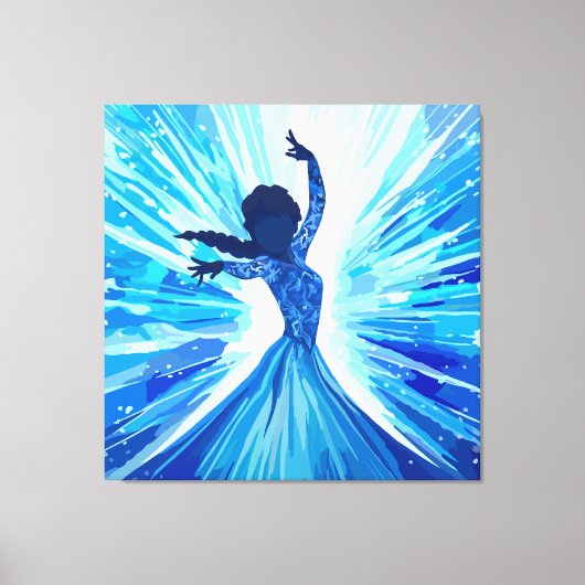 Laat het los canvas afdruk (Voorkant)
