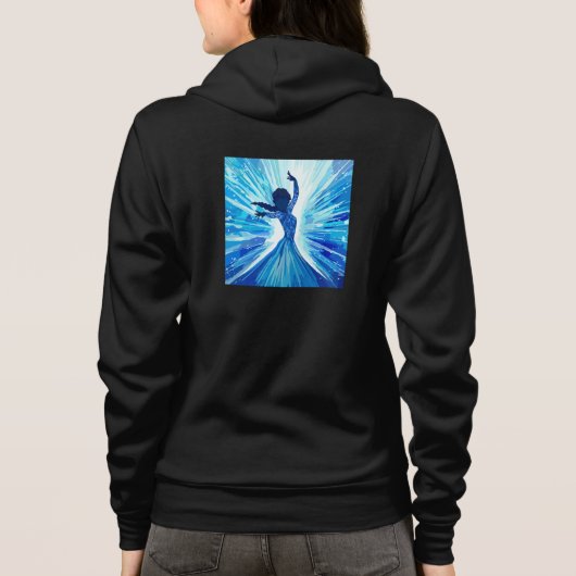 Laat het los hoodie (Achterkant)