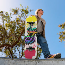 Laat het los persoonlijk skateboard