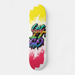 Laat het los persoonlijk skateboard
