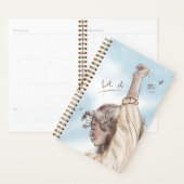 Laat het los Planner | Vrouw Blauwe Lucht (Display)