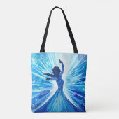 Laat het los tote bag (Achterkant)