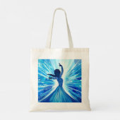 Laat het los tote bag (Achterkant)