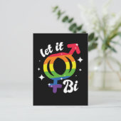 Laat het maar trots zijn briefkaart (Staand voorkant)