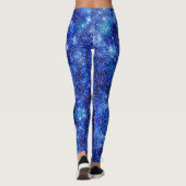 Laat het Man Winter Holiday Leggings sneeuwen (Achterkant)