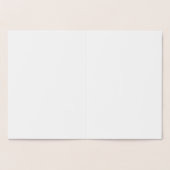 Laat het met een kerstkaart voor Gold Tone-Folie s Folie Kaarten (Binnen)