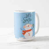 Laat het met Kerstmis gaan Koffiemok (Voorkant rechts)