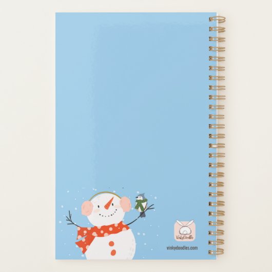 Laat het met Kerstmis gaan Planner (Achterkant)