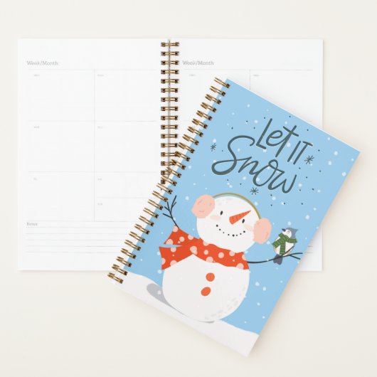 Laat het met Kerstmis gaan Planner (Display)