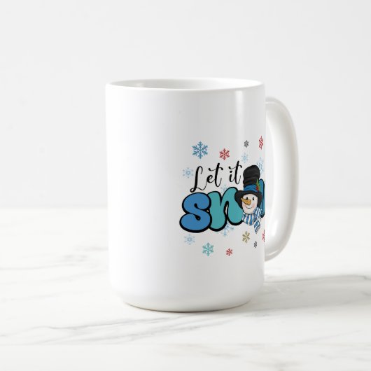 Laat het Mok sneeuwen (Voorkant rechts)