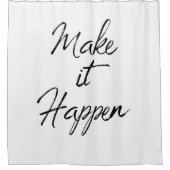 Laat het Motivatie de Verandering van de Kleur van Douchegordijn (Voorkant)