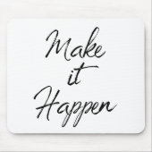 Laat het Motivatie de Verandering van de Kleur van Muismat (Voorkant)