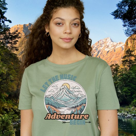 Laat Het Muziekavontuur Begin Tshirt
