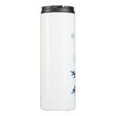 Laat het (niet) Sneeuw Thermosbeker (Achterkant)