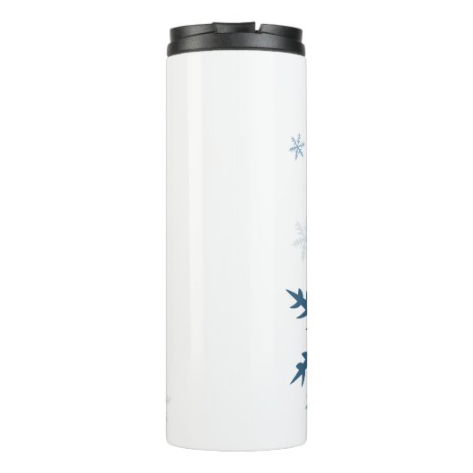 Laat het (niet) Sneeuw Thermosbeker (Achterkant)