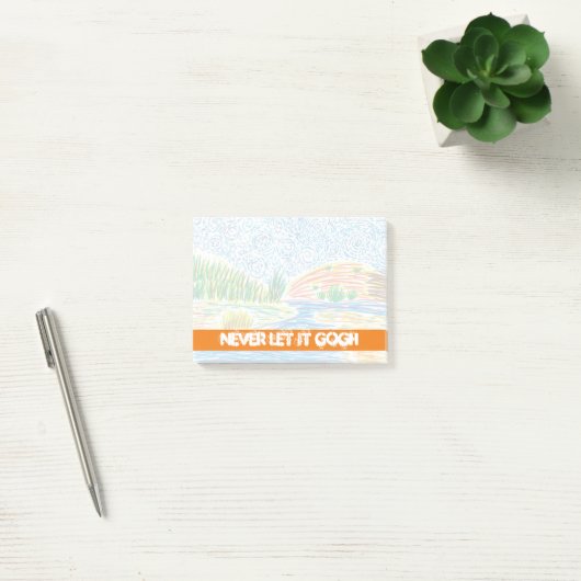 Laat het nooit Gogh - Impressionist Post-it® Notes (Kantoor)
