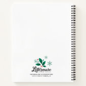 Laat het notebook sneeuwen notitieboek (Achterkant)