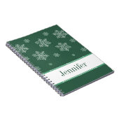 Laat het Notitieboek sneeuwen, groen (Rechterzijde)