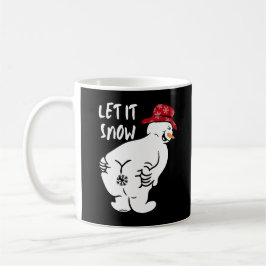 LAAT HET NU grappige sneeuwman ZIJN Koffiemok