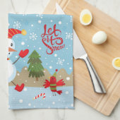 Laat het nu keukenhanddoek B (Quarter Fold)