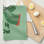 laat het nu Kitchen Towel sneeuwen Theedoek (Quarter Fold)