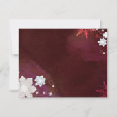 Laat het nu piepende winterweddenschap met RSVP sn (Achterkant)