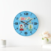 Laat het nu pinguïn sneeuwen grote klok (Huis)