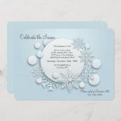 Laat het nu uitnodigen kaart (Voorkant / Achterkant)