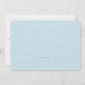 Laat het nu uitnodigen kaart (Achterkant)