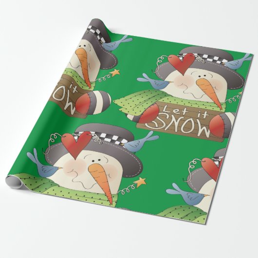 Laat het nu wrappen papier (Uitgerold)