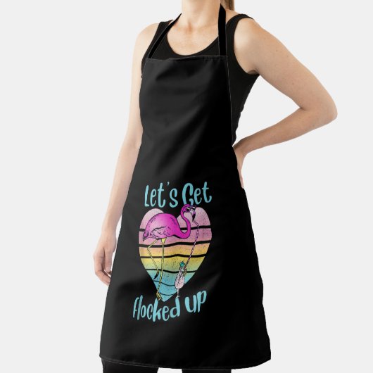 Laat het ontvlammen met Manuscript Flamingo Schort (Insitu)