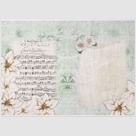 Laat het Ontwerp van de Sneeuwreeks 6 Tissuepapier (Voorkant)