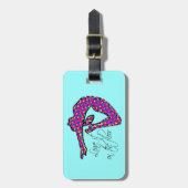 Laat het op de vloer Turnen Bagagelabel (Voorkant verticaal)