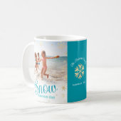 Laat het op een of andere plek sneeuwen koffiemok (Voorkant links)