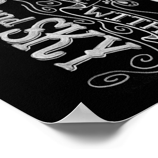 Laat het originele Kunstwerk drukken Poster (Hoek)