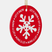 Laat het Ornament sneeuwen (Rechts)