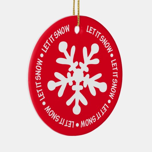 Laat het Ornament sneeuwen (Rechts)