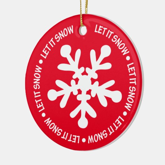 Laat het Ornament sneeuwen (Links)