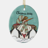 Laat het Ornament Snowman Keepomwille Sneeuwen (Rechts)