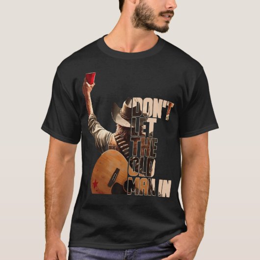 Laat het oude Man niet binnen T-shirt (Voorkant)