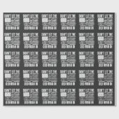 Laat het oude man niet in de  Amerikaanse vlag han Cadeaupapier (Vlak)