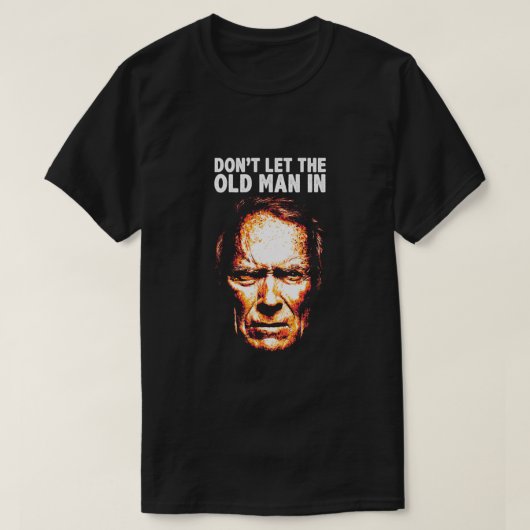 Laat het oude Man niet in de klassieke muziek T-shirt (Design voorkant)