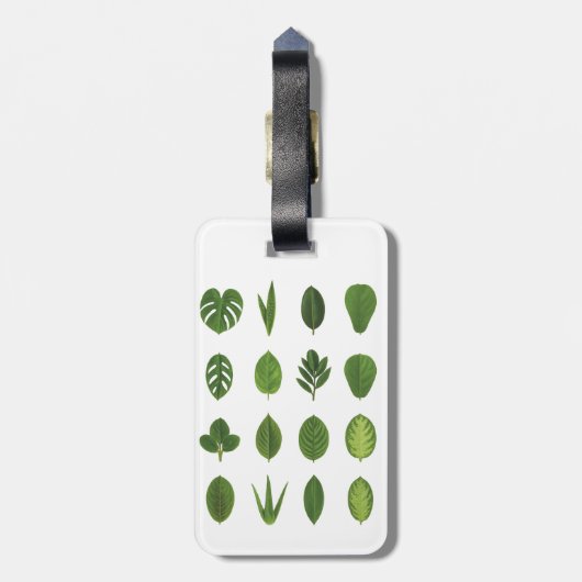 Laat het over aan Natuur Bagagelabel (Achterkant verticaal)