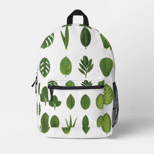 Laat het over aan Natuur Bedrukte Rugzak (Voorkant)