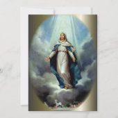 Laat het Perpetual Light op de Maagd Mary schijnen (Voorkant)